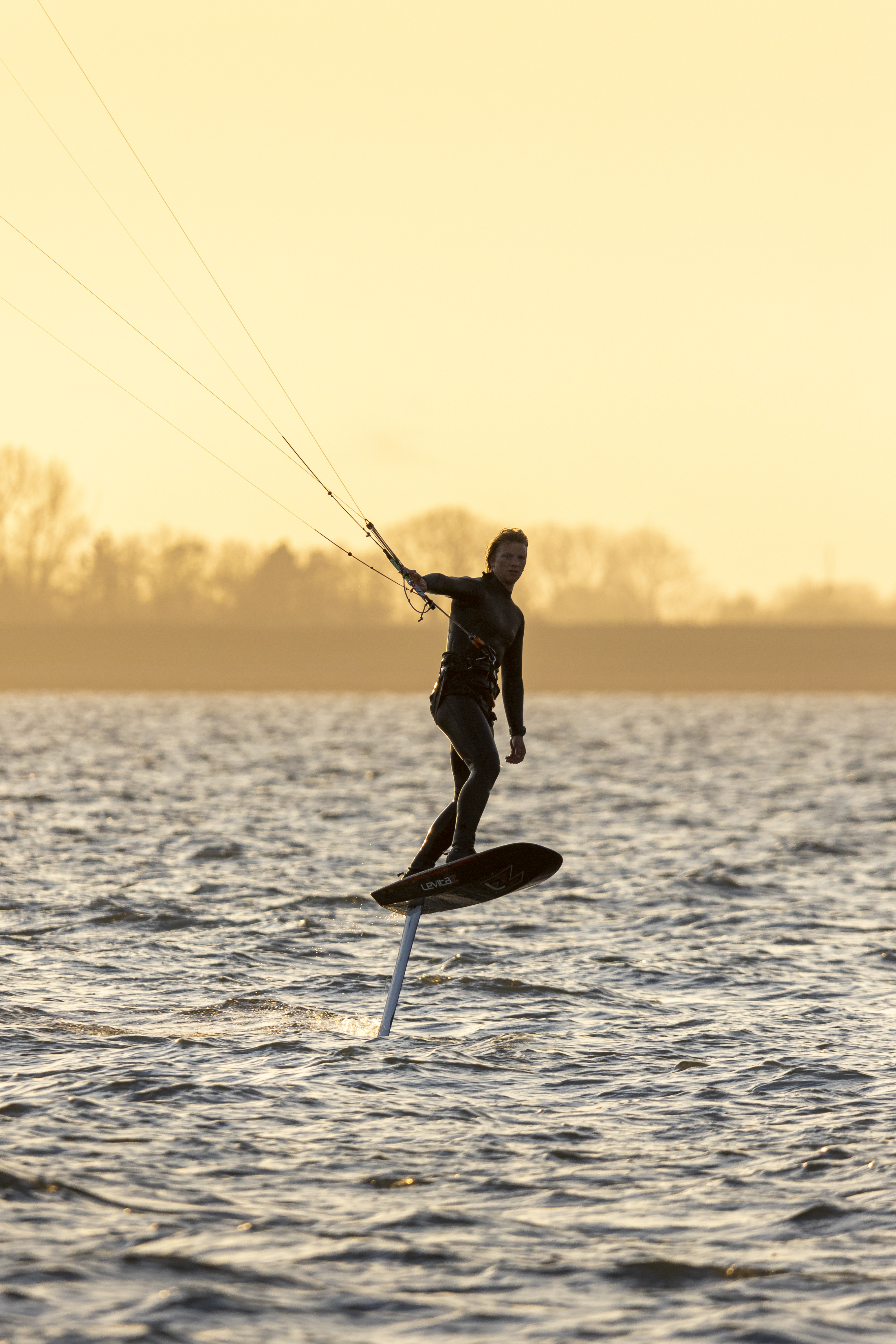 Sunset Session Jannis Maus Hydrofoil Hooksiel